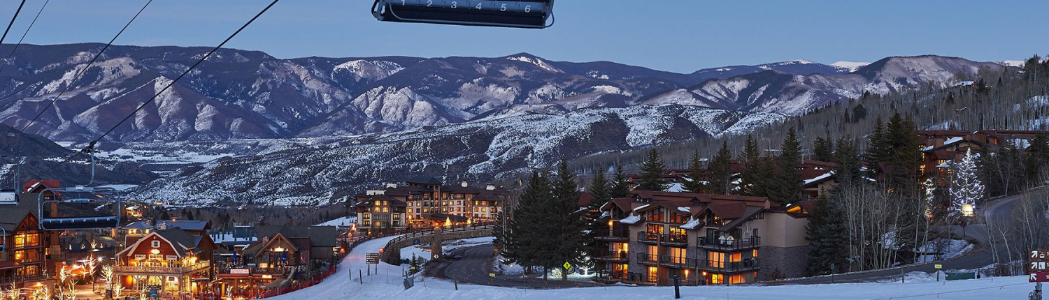 The Crestwood Exterior View at Sunset